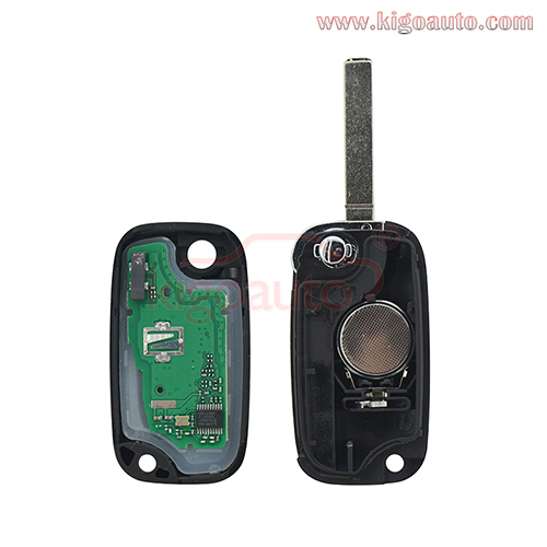 Smart 450 Remote Key Shell Cover W/ Original IEA Chip – 1 Button, Central Locking